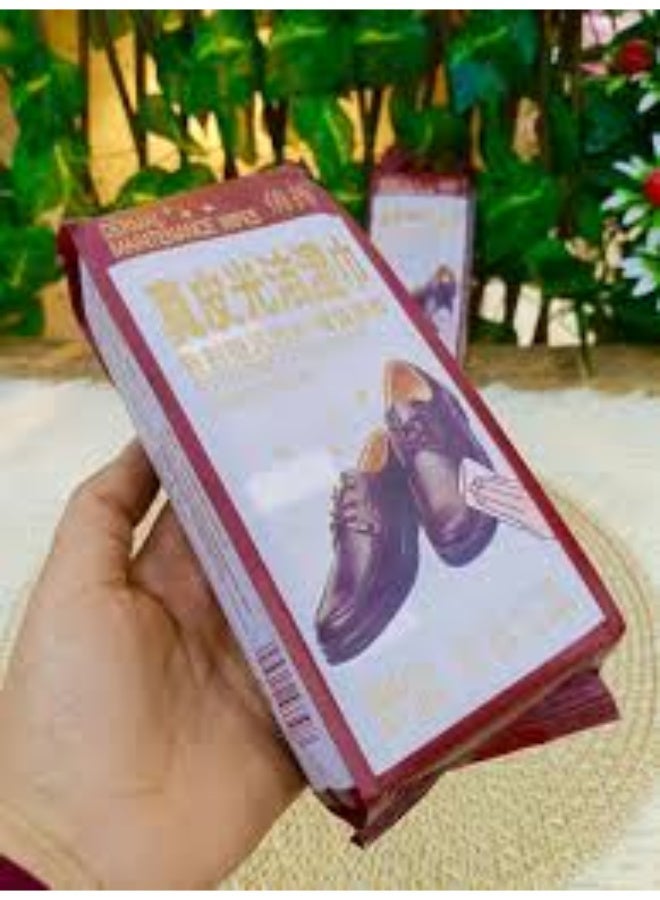 64-Piece Instant Shoe Cleaning & Polishing Wipes | 8 Portable Packs (8 Wipes Each) | Deep Dirt Remover for White Sneakers & Leather | Travel-Friendly Quick Clean Wipes - Image 2